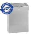 MERIDA STELLA sanitary disposal bin, 10 l, matt steel